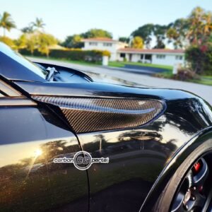 FR-S / 86 / BRZ Carbon Fiber Fender Canards – 2×2 Twill
